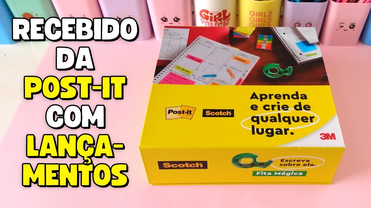 Recebido com Lançamentos 2023 da Post-It !! 🤩💛