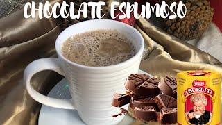 COMO HACER CHOCOLATE CALIENTE SUPER ESPUMOSO|1 PASO