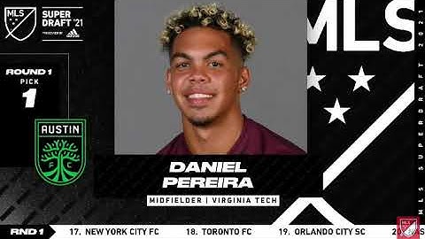Austin Football Club Selects Midfielder Daniel Pereira