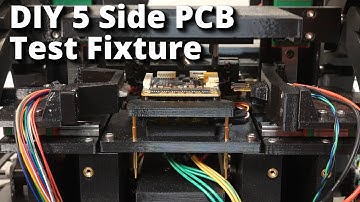 DIY Five Side PCB Test Fixture