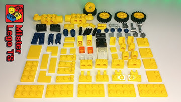 How to build a LEGO heavy truck car tutorial | Qman 1417-2 | Build Lego Unofficial