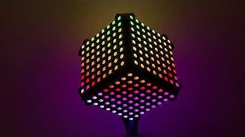 Cube fire 3D on Pixelblaze