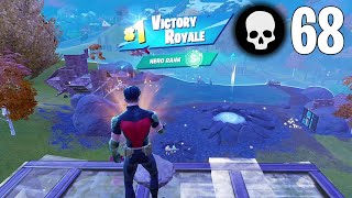 68 Elimination Solo Vs Squads Wins (Fortnite Chapter 6 PS4 Controller Gameplay)