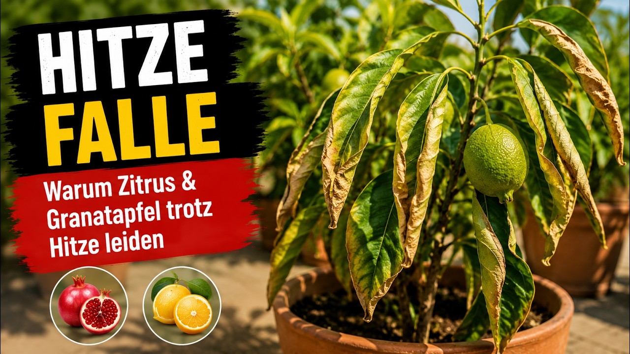Hitzetolerant heißt nicht trocken: Granatapfel & Zitrus bei Hitze