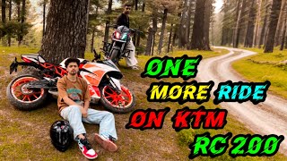 ONE MORE RIDE ON MY KTM RC 200 🤗❤️‍🩹 @SaHilVlogs19 I SeLl My Ktm BiKe 🥹💔