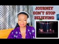 I needed this!!! First time listening to JOURNEY: DON’T STOP BELIEVING reaction