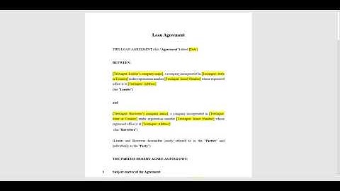 Convert your Word documents to Legito smart documents