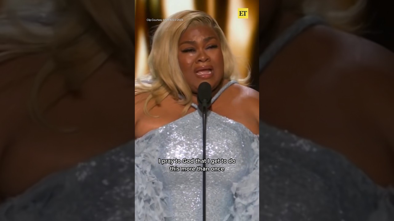 Da'Vine Joy Randolph's Emotional Oscars Acceptance Speech