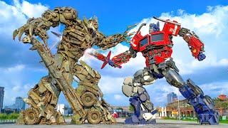 Transformers The New Empire #2024 - Optimus Prime vs Megatron Full Fight | VFX COMOSIX [HD]