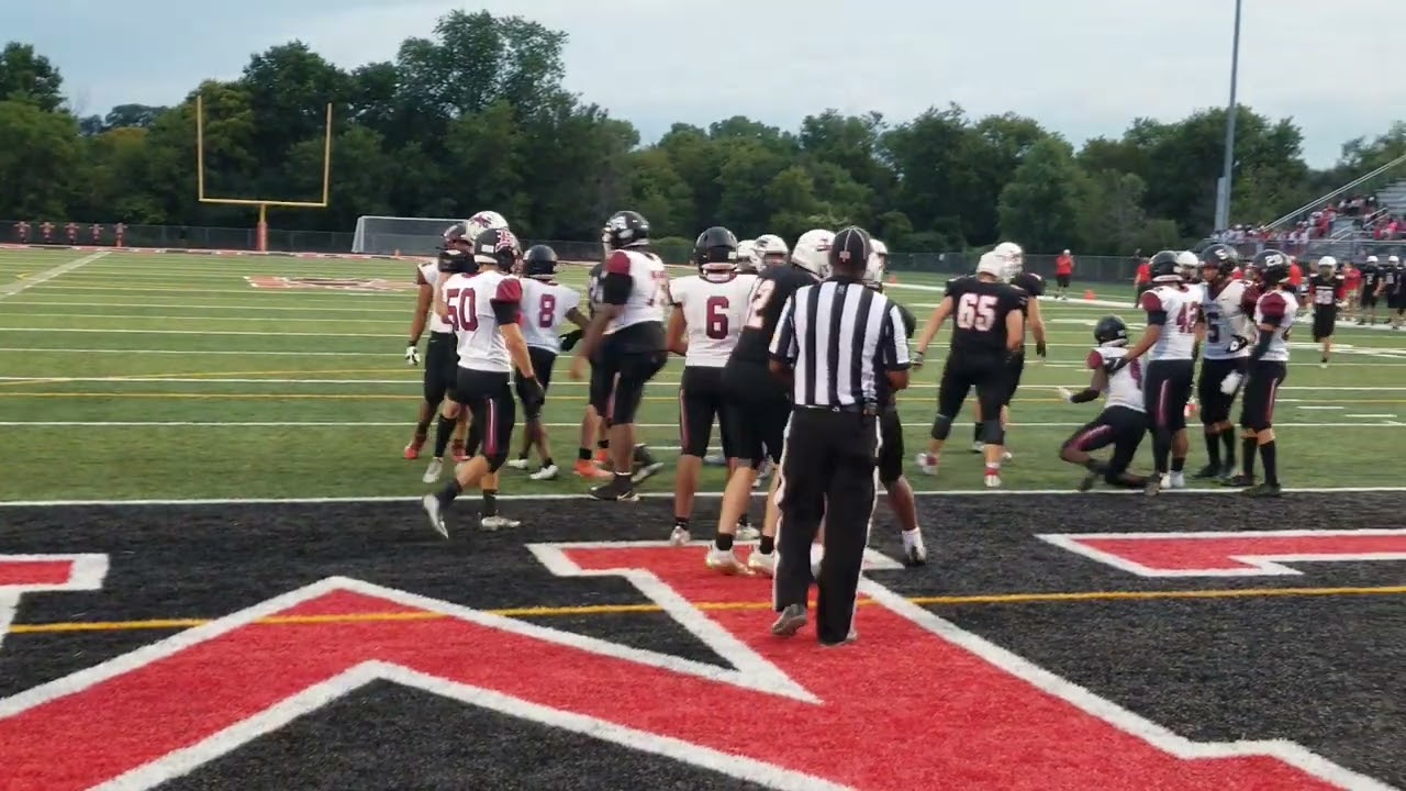 Anthony Hall TOUCHDOWN! Wilmot high school FOOTBALL wisfb takes 217