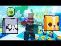 Making the most overpowered HUGE Pets With CHARMS In Pet Simulator 99