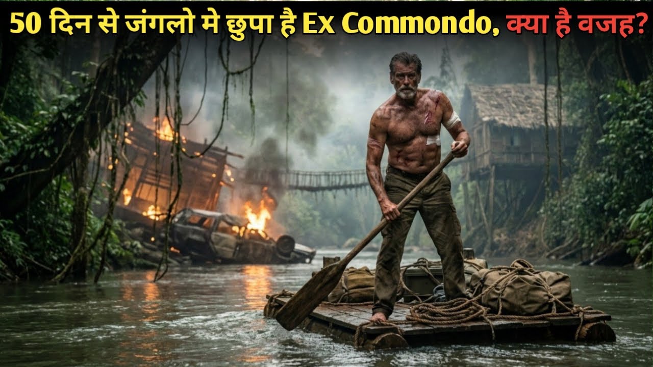 Ex Commando Hide In A Dense FOREST For 50 Days Only For 1 Reason | Movie Explain In Hindi