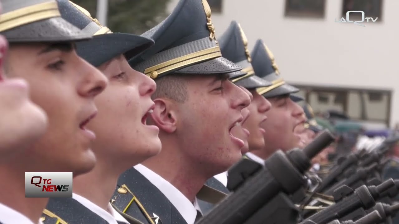 Guardia di Finanza L'Aquila, 1220 allievi giurano fedeltà alla Repubblica Italiana