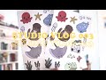 Making New Sticker Sheets | Studio Vlog 003