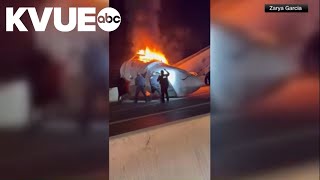 1 dead after plane heading to Austin crashes Tuesday night on Laredo highway