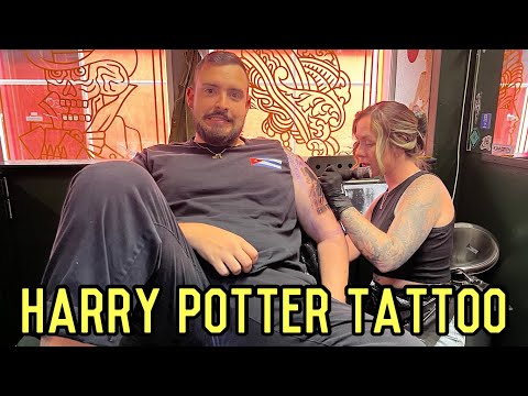 Harry Potter Sleeve Tattoo 27
