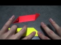 How to fold a Shuriken　(　・д・)/－－＝≡(((卍