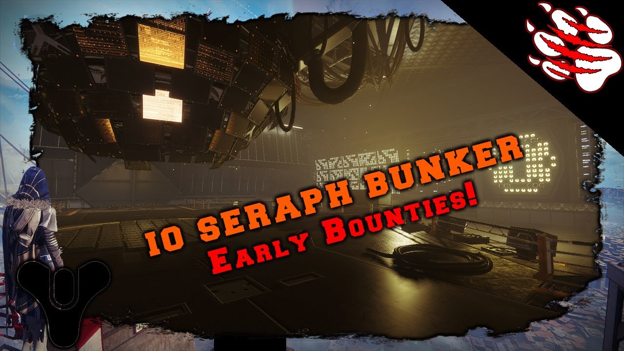 ► Destiny 2 🐺 - NEW SERAPH BUNKER GLITCH! EARLY IO Loot & BOUNTIES! Season Of The Worthy (2020)