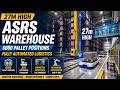 27m High ASRS Warehouse Case | Fully Automated Factory Logistics System