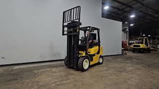 2021 YALE GLP060VX 6,000 LBS PNEUMATIC LPG FORKLIFT STK 17544
