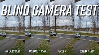 Galaxy S20 vs Galaxy S10 vs iPhone 11 Pro vs Pixel 4 | Blind Camera Test Ep .1