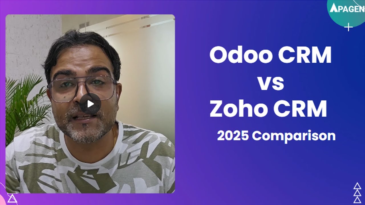 Odoo CRM vs Zoho CRM | Side by side Comparison