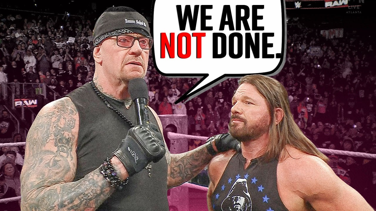 OMG... 🤯 The Undertaker RETURNS to RETIRE AJ Styles !!!