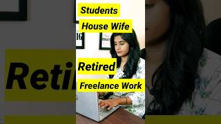 Remote Freelance work parttimejobsforstudents freelance