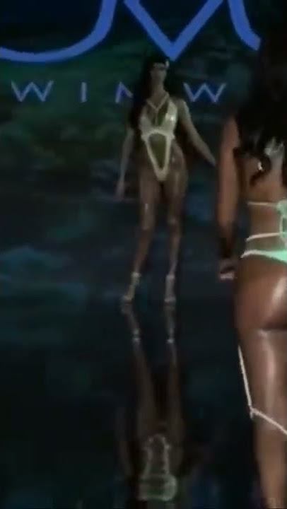 Jinini Studio❤Miami Beach Bunny SwimwearRunway Fashion Show