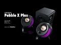 Creative Pebble X Plus - RGB ライティングやドライバー サイズをアップグレードし、追加のPD電源で60W