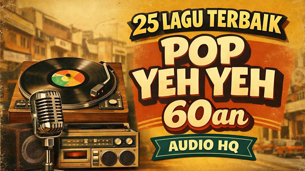 25 Lagu Pop Yeh Yeh 60an Paling Popular 🏆 Himpunan Karya Klasik Yang Tetap Abadi (Audio HQ)