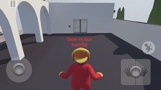 Slow motion #humanfallflat #backflip