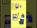 Manual changeover switch connection #generator #energy #mcb #housewiring #shortvideo #shorts #iti