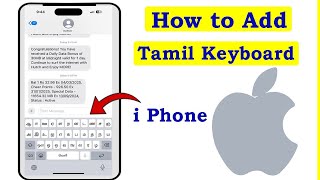 How to Add Tamil keyboard in i Phone Tamil | VividTech screenshot 5