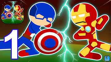 Stickman Multiverse Legends - Gameplay Walkthrough Part 1 Stick Supreme Duelist Fight (Android, iOS)