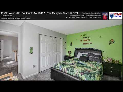 47 Old Woods Rd, Equinunk, PA home video tour