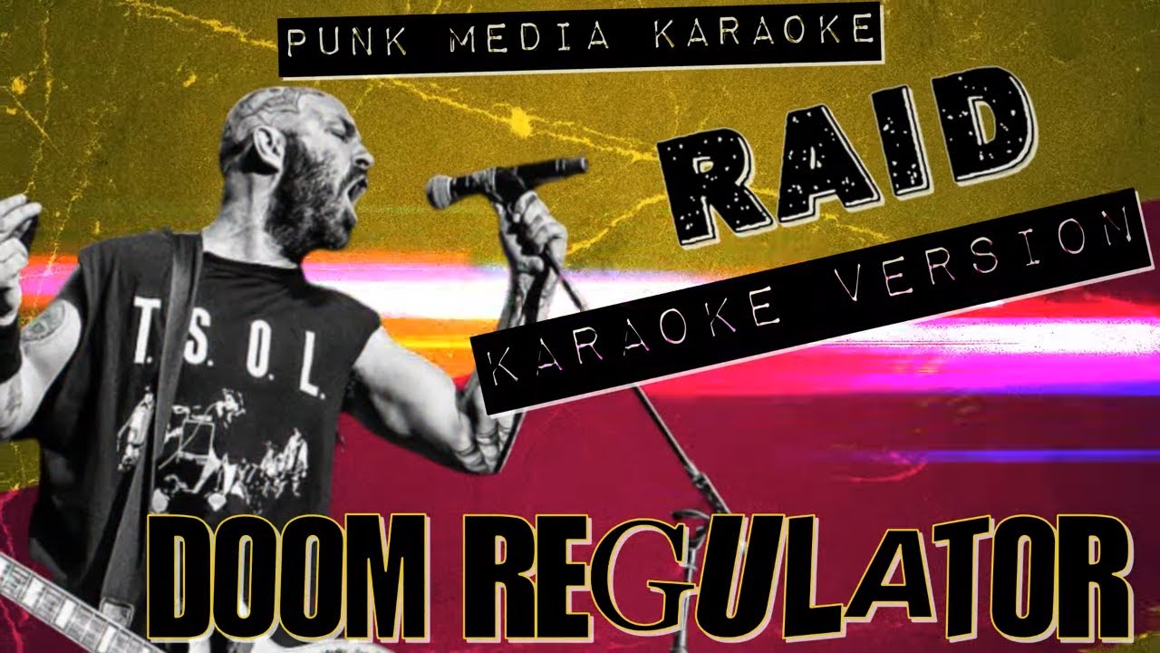 DOOM REGULATOR Raid (Karaoke Version) Instrumental PMK YouTube