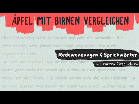 Video: Sprüche über einen Apfel: Beispiele, Bedeutung