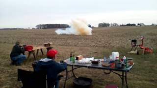 3 lb. Tannerite Explosion with a .22-250