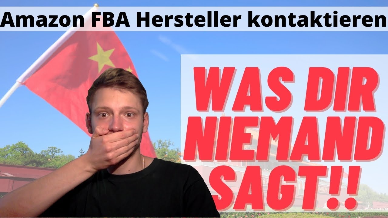 New Update Amazon FBA Hersteller kontaktieren - was dir niemand sagt