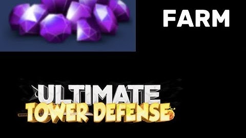 How to Easy Farm Gems in UTD #ultimatetowerdefense #roblox