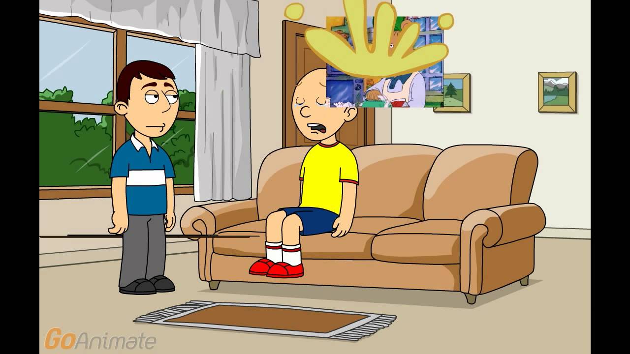 caillou poops on the poop controller YouTube