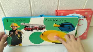 DK Touch & Feel ABC and 123 Board Book