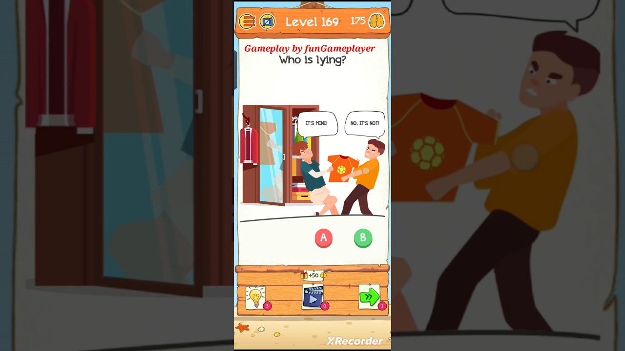 Brain who? level 169, who is lying? , 