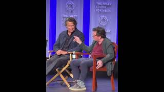 Mr Michael J Fox on working with Harrison Ford on the show Shrinking