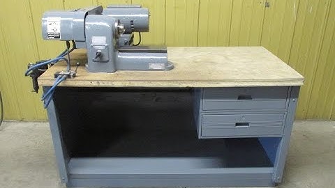 Hardinge HSL-59 Precision Speed Lathe w/5C Pneumatic Collet Closer