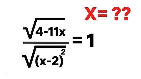 How to solve radical equations: the  step-by-step guide || Solve for x.