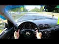 2007 Mazda 3 1.6 (105) POV TEST DRIVE