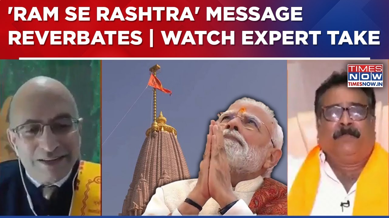 Historic Ayodhya Moment: Experts Discuss Ram Mandir Flag Hoisting, Movement & PM Modi's Big Message