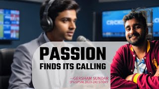 From Pion To Profession Gersham Sundars Inspiring Story At Iism